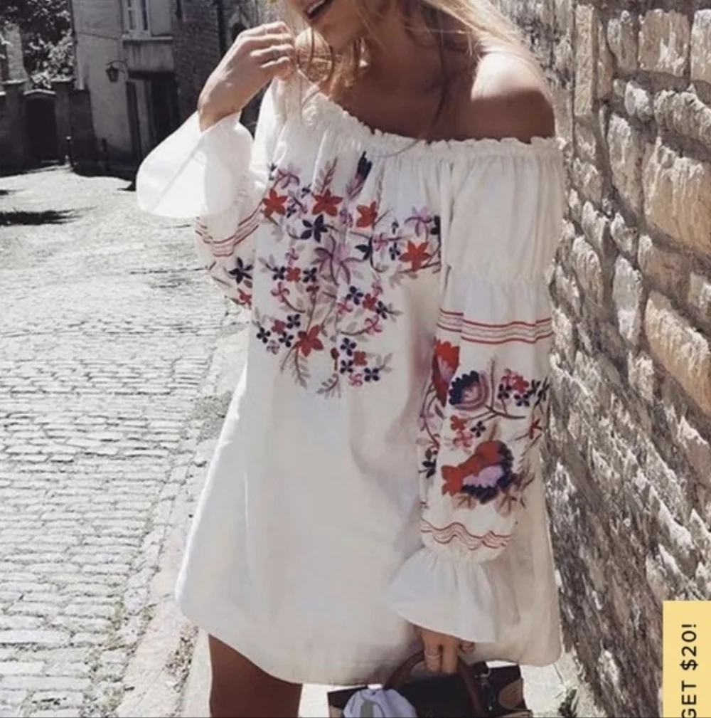 Free People Fleur Du Jour Mini Dress SM - Picture 14 of 16